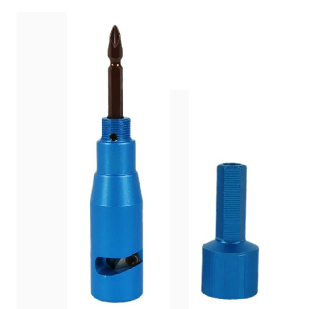 

Electrician Wire Stripper Screwdriver Wire Twisting Tools Cable BV Wire Stripper For Electric Hand Drill Power Rotary Tools Blue