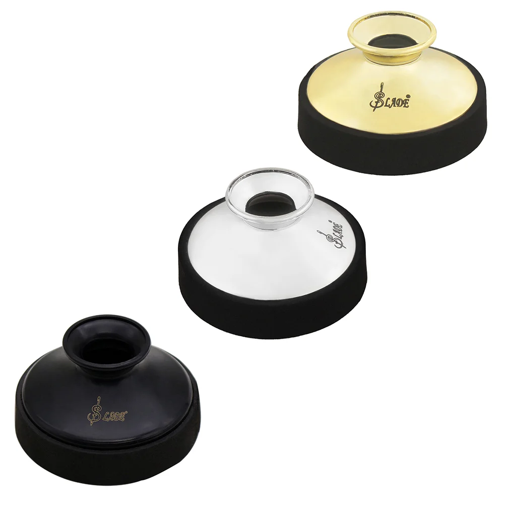 

3 Pcs Saxophone Mute Musical Instrument Supplies Silencer for Round Plastic Abs