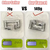 Metal Steel Faucet Extender Aerator Bubbler Nozzle Black 1080° Universal Rotation Water Faucet Sprayer Head for Kitchen Tap 2