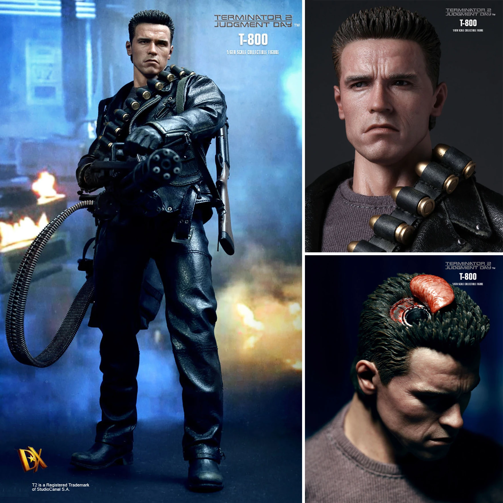 入手困難 未使用 限定 Hot Toys ターミネーター2 DX10 T-800 入手困難 未使用 限定 Hot Toys ターミネーター2 DX10 T-800の