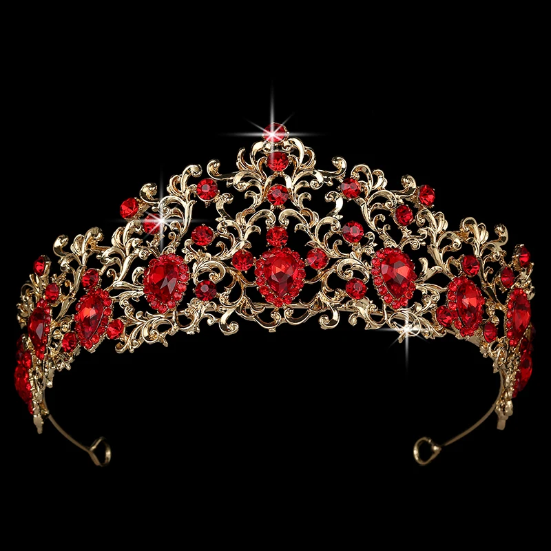 Diademi E Corona Hadiyana Temperament Vintage Women Wedding Accessori Per Capelli Da Sposa Fashion Party Hair Jewelry Bcy8911 Corona