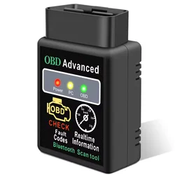 Wireless OBD2 Scanner Adapter and Diagnostic Tool for Check Engine Light Reset (HHOBD ELM327 V1.5)