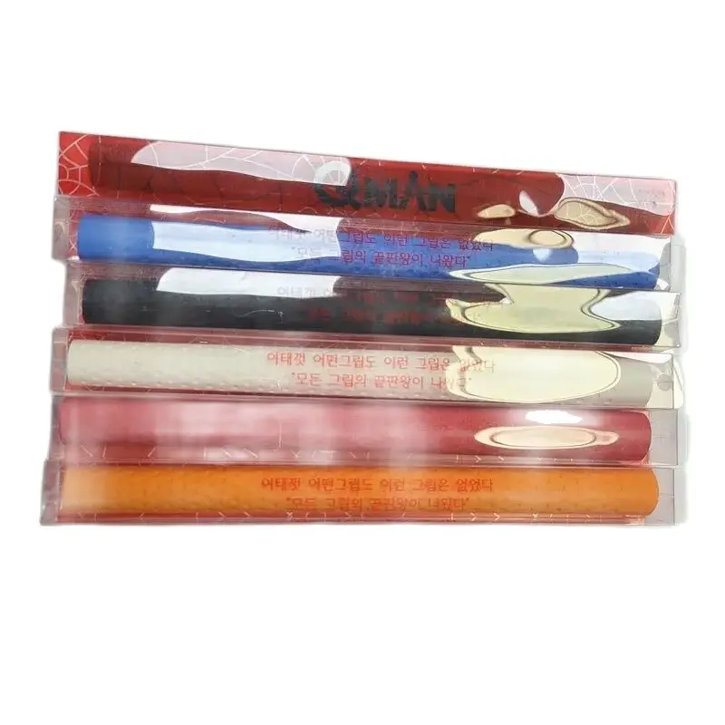 Q-MAN 한국 풀 큐 그립, 다채로운 얇은 고무 하이 퀄리티 당구 큐 랩, 당구 스틱 액세서리, 최신 오리지널, 5 개
