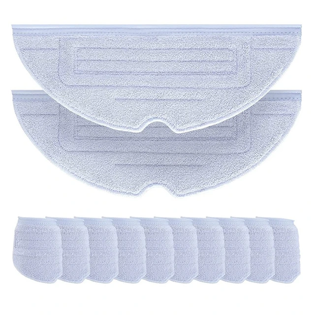 8 Pack Replacement Mop Pads for Roborock S8 Pro Ultra Robot Vacuum,  Microfiber Mopping Cloth Vacuum Accessories