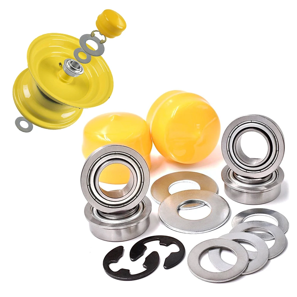 Legna Da Ardere Mandrino Per Ruota Anteriore Sinistra/destra John Deere LA115 LA120 LA125 LA130 LA135 - Coppia Di Pezzi Originali! Cambio Panda 4x4 141