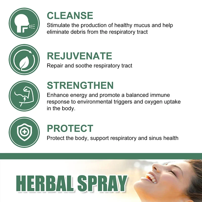 5 Bottles Lung Cleanse Drops Respiratory System Support Lungs Breath Detox Herbal Extract Cleaner Lung Cleaning Health Care