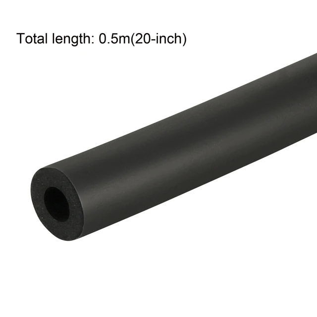 0.5m Black Fitness Equipment Handle Bars Thermal Insulation Pipe Sponge Foam Rubber Tube Handle Grip Support Protective Sleeve