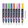 1pc/4pcs Metallic Glitter Marker Pens，Fine Point for DIY, Black Cards, Scrapbooking for Craft Lovers 6