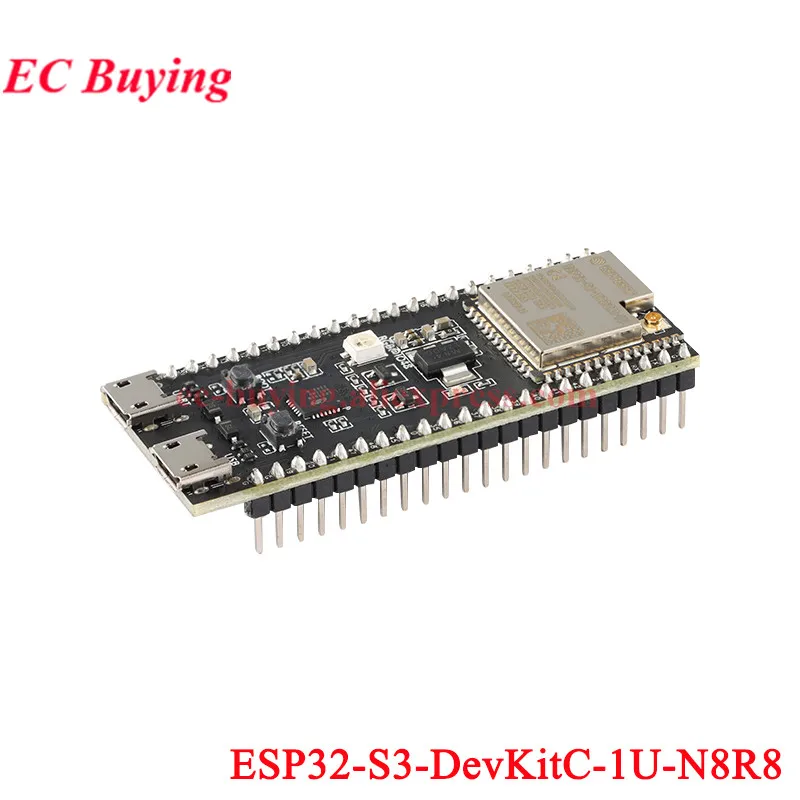 ตัวเลือกสินค้า บอร์ดพัฒนา ESP32-S3 โมดูล Wi-Fi 2.4G และ Bluetooth เสริม Type-C