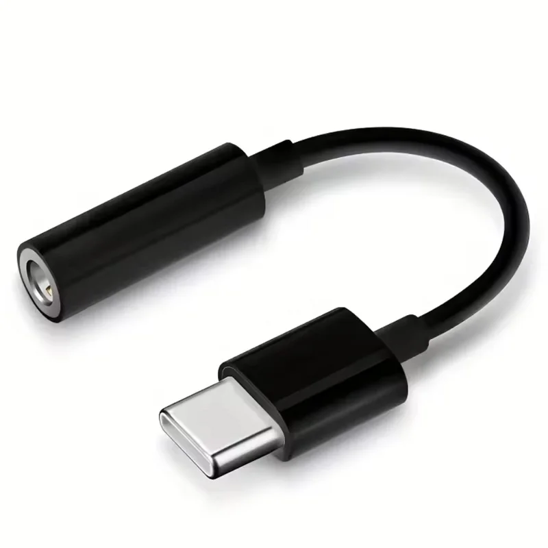 Type C To 3.5mm Aux Adapter 3 5 Jack Audio Cable for Huawei Xiaomi Redmi POCO Su