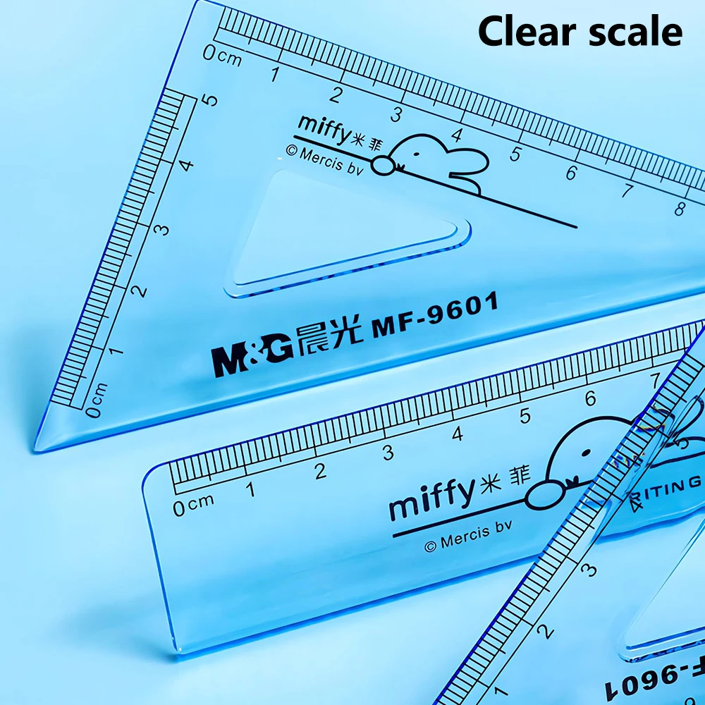 Drawing Ruler Set 4pcs M&G Miffy