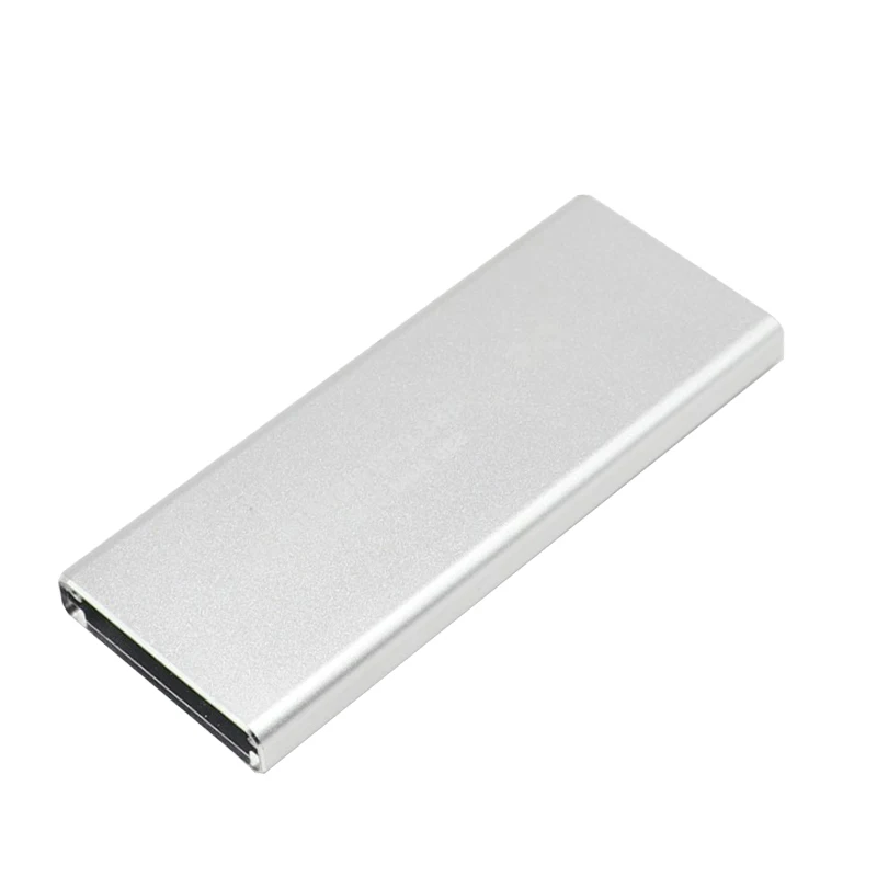 모바일 하드 드라이브 디스크 박스, PzzPss USB 3.1 TYPE-C-M.2 NGFF SSD, 6Gbps 외부 인클로저 케이스, M2 SATA SSD USB 3.1, 2  5 개