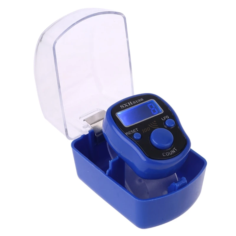 Contatore elettronico digitale con display LCD e ricarica di tipo C