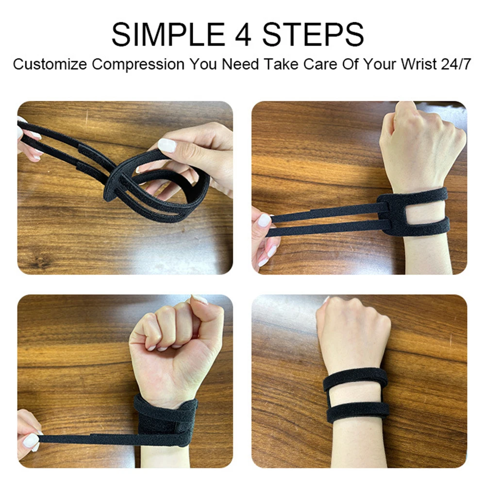 Exercise Wrist Protection Elastic Wristband Yoga Tendon Sheath Professional Wrist Protection Tear Injury Brace Wrist Support