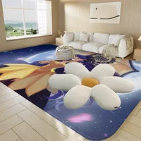 Cartoon S-Sai-lores Girl Moon Floor Mat Cheaper Anti-slip Modern Living Room Balcony Printed Bedside Mats 1