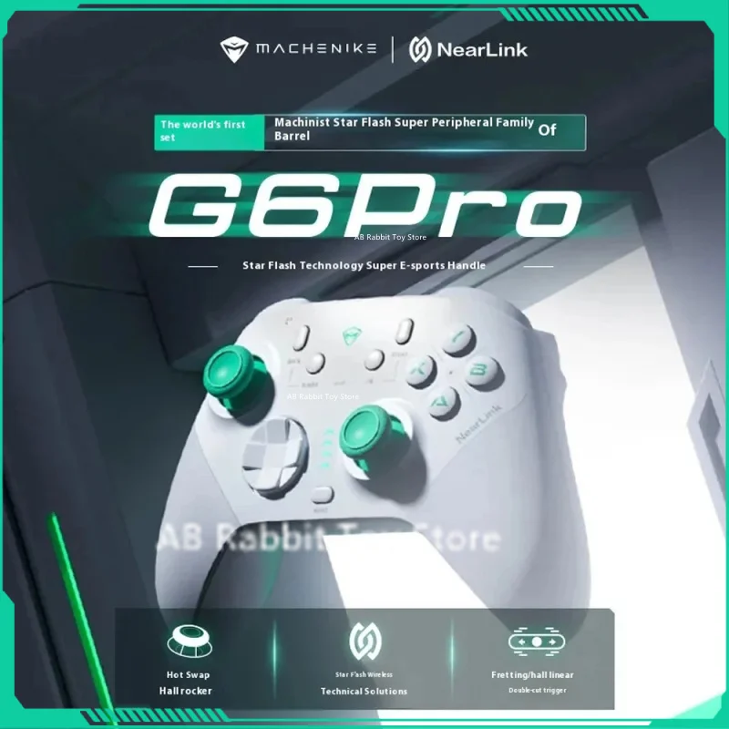 Machenike-G6-Pro-Nearlink-Wireless-Gamepads-Hall-Rocker-Hot-Swap ...