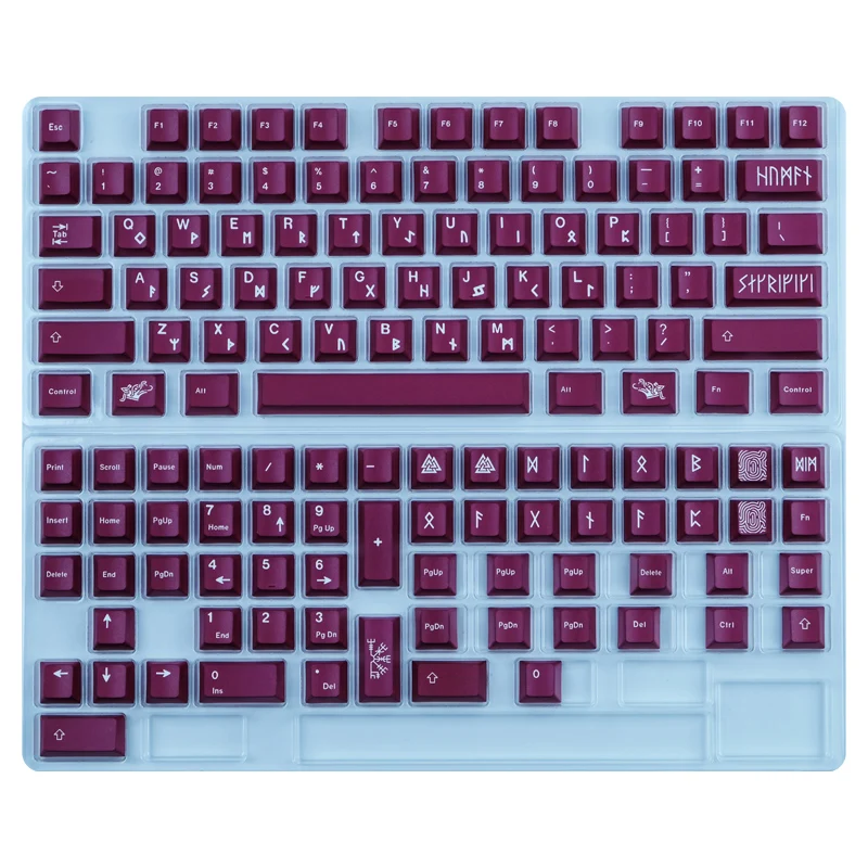 Gmk Blot-keycaps Grupo Pbt Sublimação de Corante 61 64 68 78 84 87 96 980 104 108 Perfil de Cereja 135 Chaves - Imagem 2