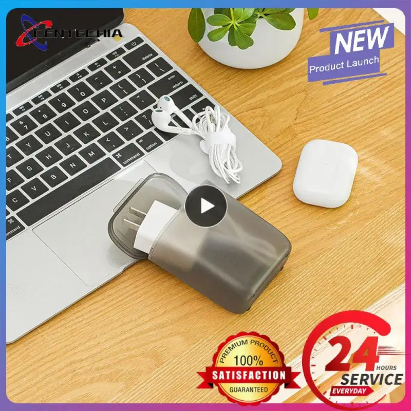 

Чехол со стильным дизайном имеет множество применений, зарядный бокс с легким доступом, пыленепроницаемый дизайн, Настольный ящик для хранения данных и кабелей, пыленепроницаемый