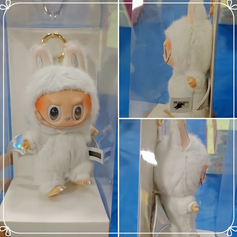 thumbnail image 1 of New Hot Sale Monster Labubu Zimomo Angel Diy Doll Figure Vinyl Pendant Doll Model Toy Replica Toy Room Decoration Birthday Gifts, 1 of 5