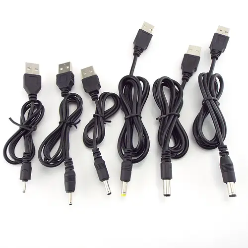 USB To DC 3.5*1.35mm 2.0*0.6mm 2.5*0.7mm 4.0*1.7mm 5.5*2.1mm 5.5*2.5mm Plug Jack DC 5V Power Extension Cable Connector - Image 4