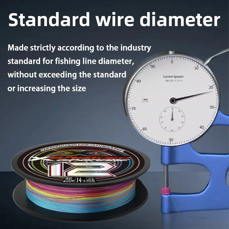 YGKX Fishing Line X12 Strands Braided PE Line Freshwater Saltwater Fishing Japan YGK Fish wire Multifilament fishing line