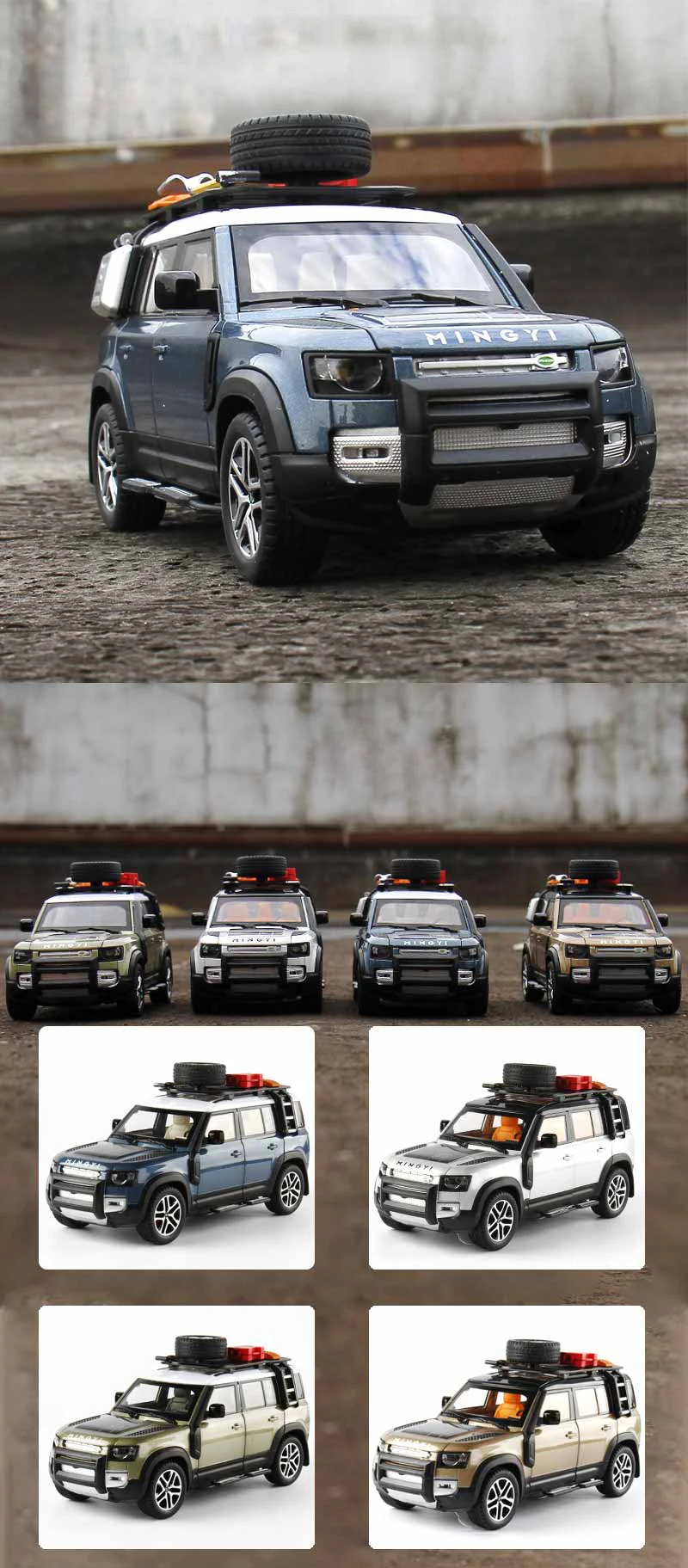 Rover Defender 1:24 Ölçekli Model Araba