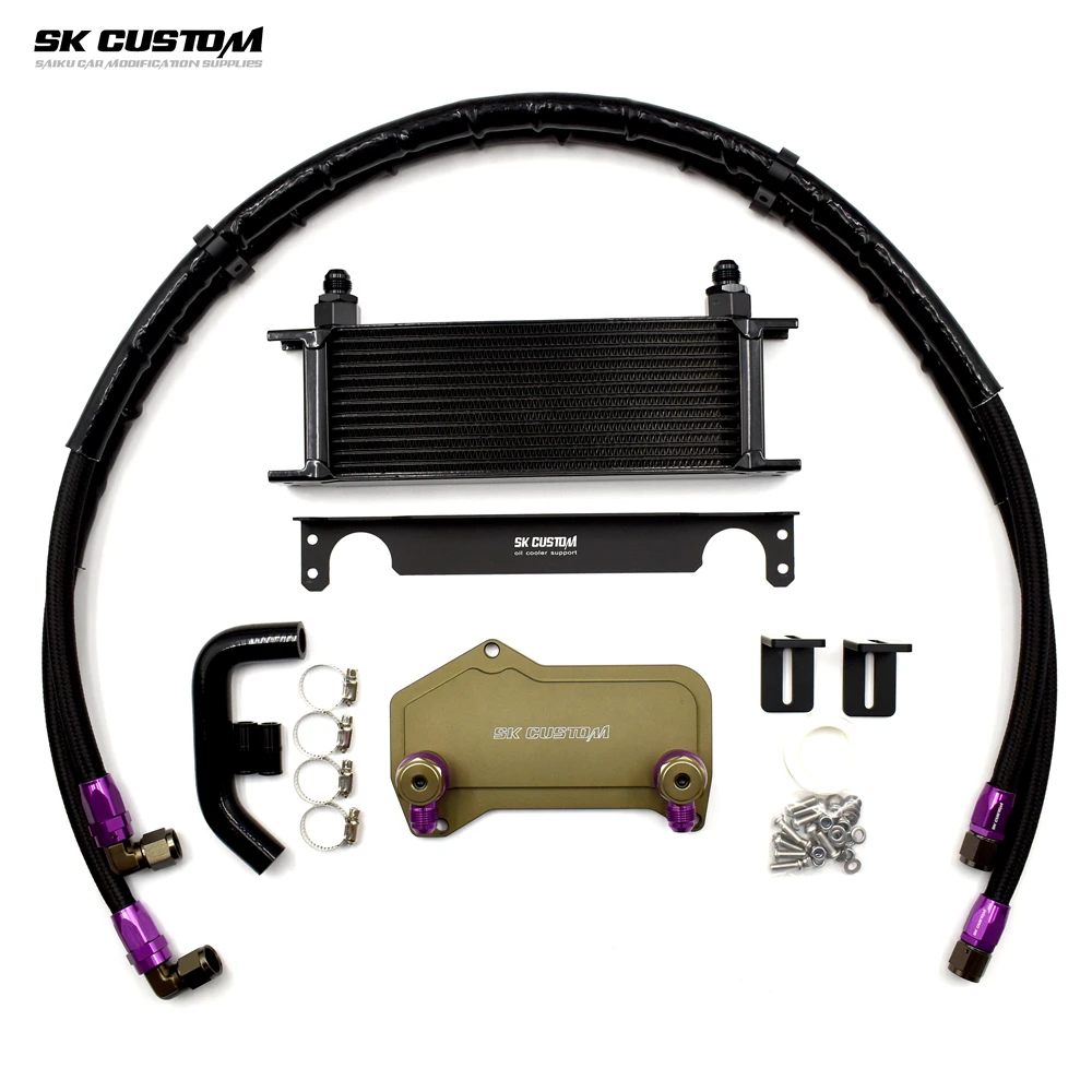 

Комплект масляного радиатора коробки передач SK CUSTOM для VW Audi Skoda DSG 7 DQ380 DQ381 DQ500 DQ501 комплект радиатора коробки передач Golf Taos 7DCT