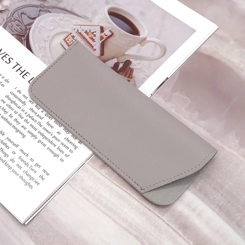 Stylish Premium PU Leather Eyewear Protective Pouch