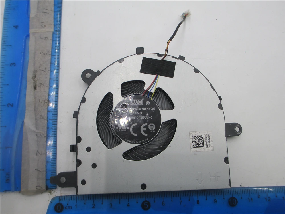 Ventilador para Lenovo Xiaoxin 15 15iil 05 15.6 2023 Portátil Cpu Ventilador de Refrigeração Bapb0807r5hy005 Novo
