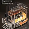 Automatic Coffee Machine Commercial Pre-set Drinks Grind Adjustment 3-speed extraction Self-cleaning Home Steam Coffee Maker 3