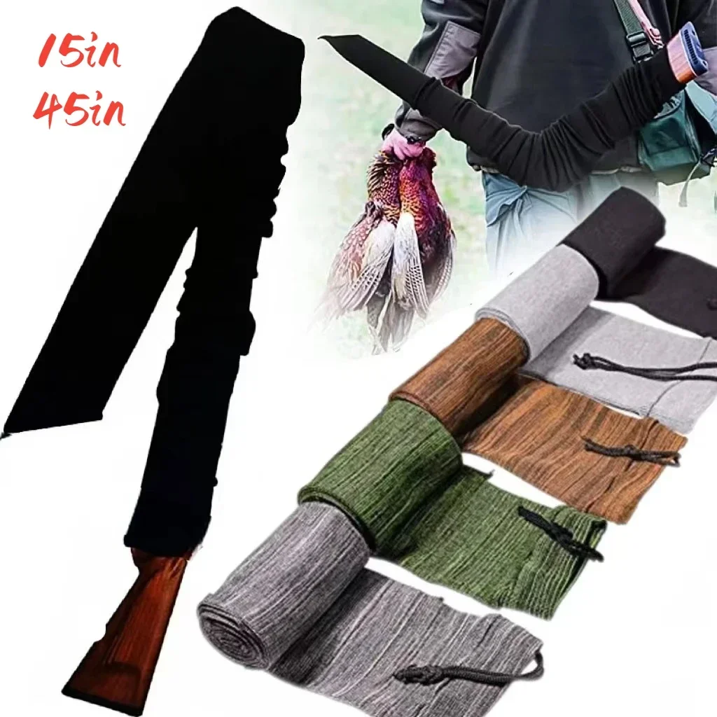 전술 소총 총 양말 폴리에스터 소총 보호대 커버 가방, 방습 보관 슬리브, 사냥 소총 홀스터, 에어소프트