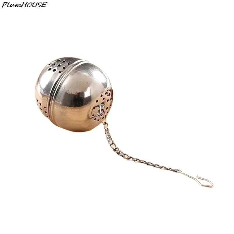 Description Picture 6 of itemStainless Steel Tea Infuser Tea Leaves Diffuser Spice Seasoning Ball Strainer Teapot Fine Mesh Coffee Filter Kitchen Accessories