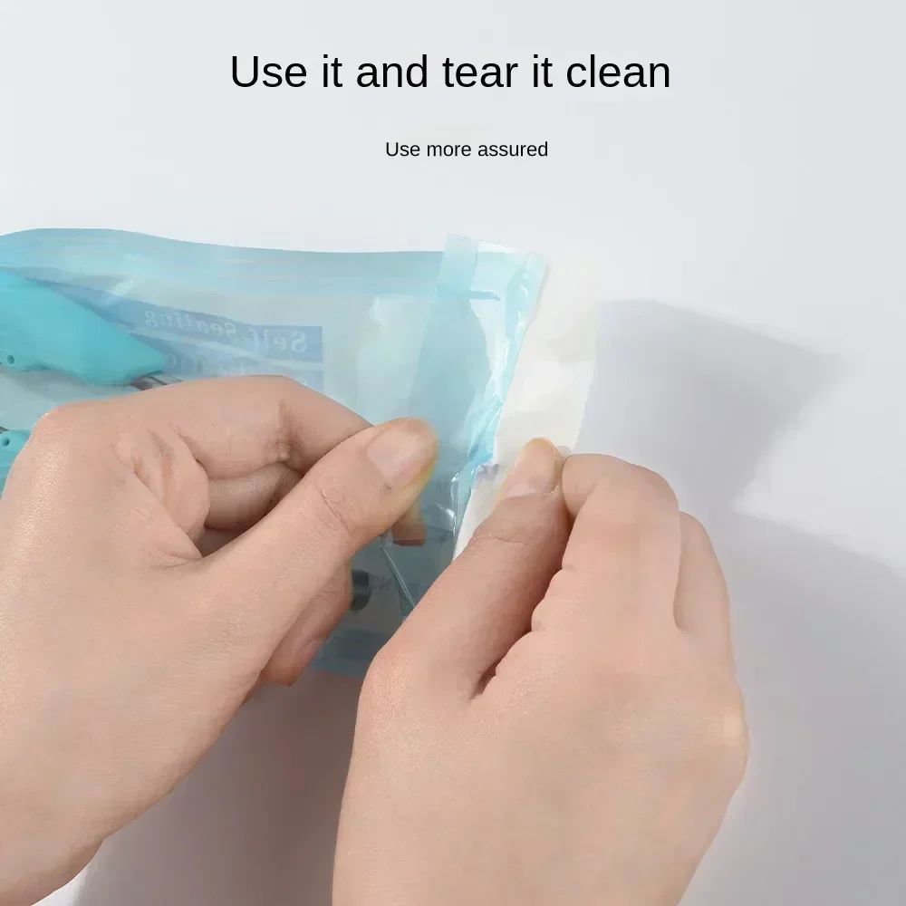 20/50pcs Self-sealing Sterilization Pouches Bags 5 Sizes Medical-grade Bag Disposable Nail Art Tattoo Accessories Supplies 4