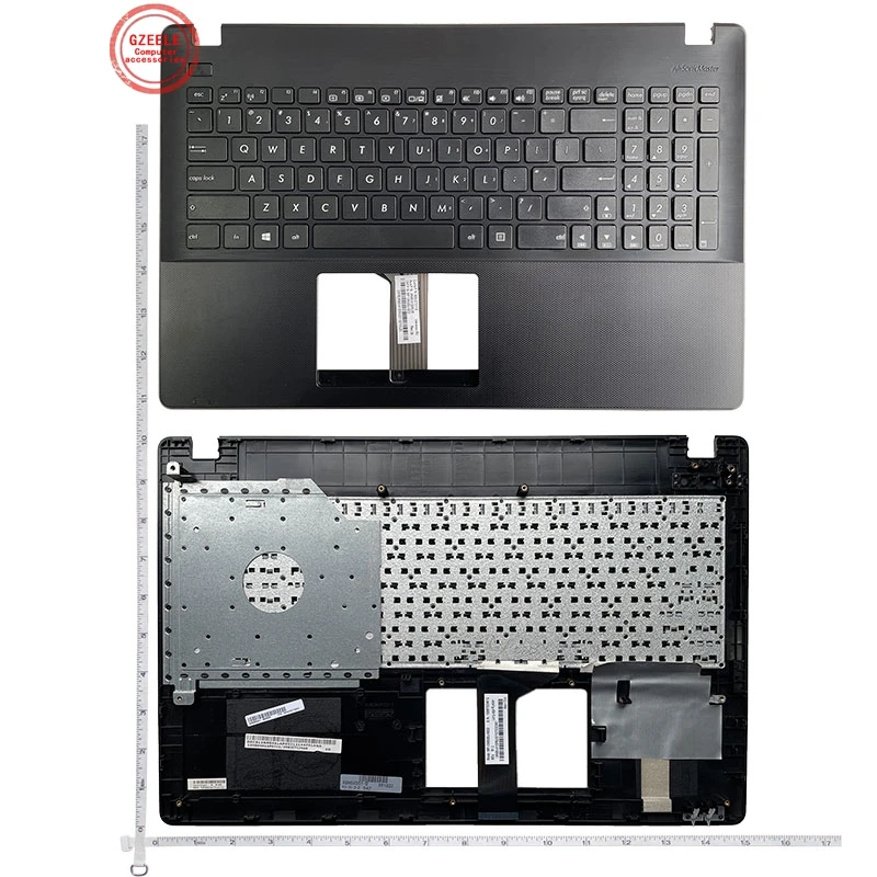 Teclado para Notebook com Palmrest Upper Eua Preto Asus X551 X551c X551ca X551m X551ma X551sl Novo