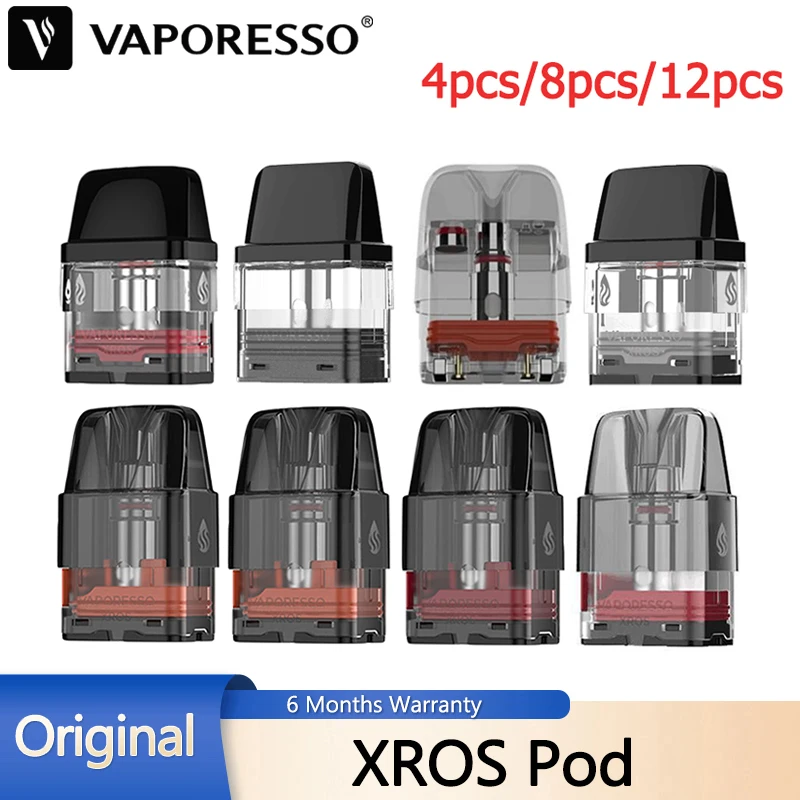 elf bar vape uk Vaporesso XROS PRO Replacement Pods 0.4 Ohm 4pcs/pack
