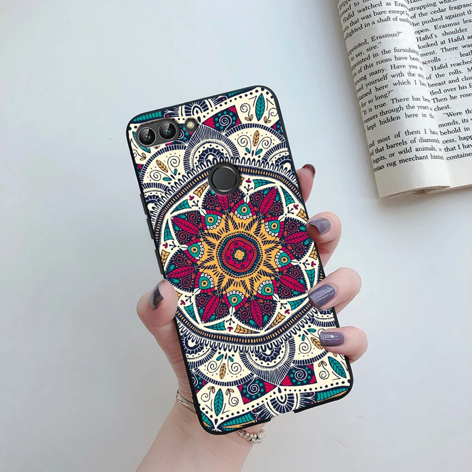 Cute Cartoon Cat Flower Soft Case