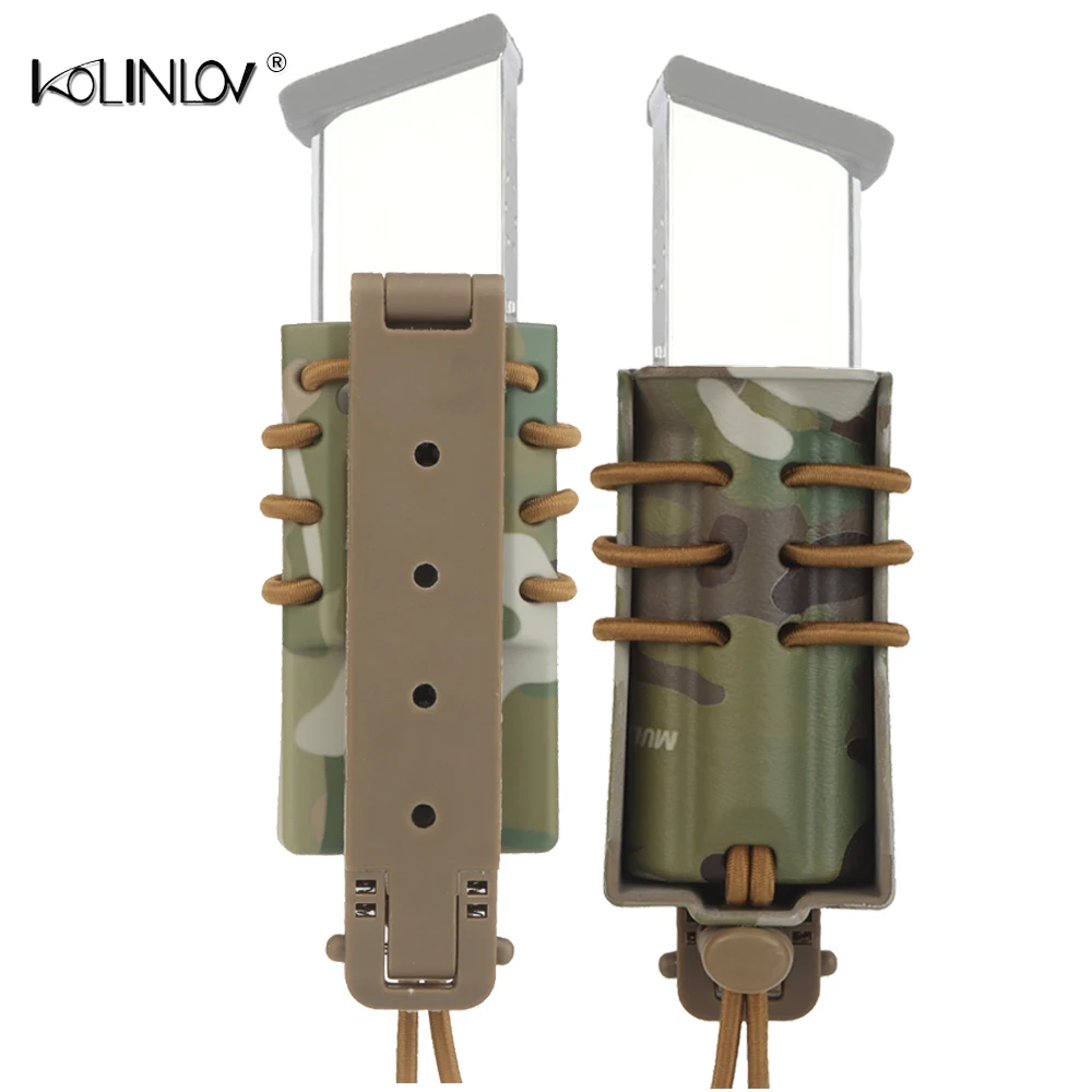 Tactical Magazine Pouch Military Molle Belt Pistol Quick Pull Mag Case Per Glock 9Mm 0.40 357Sig 45Cap 10Mm Urban Assault Series