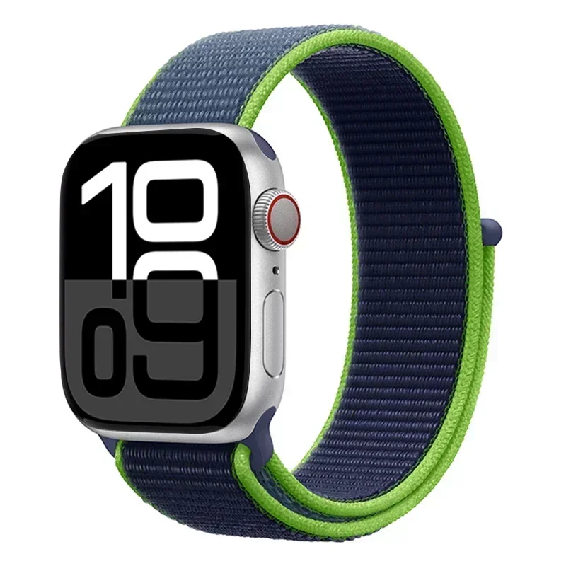 Premium Nylon Loop Strap for Apple Watch - Versatile and Durable Replacement Bracelet