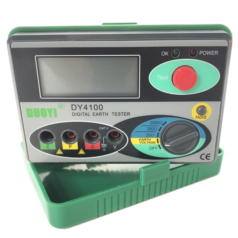 Earth Ground Meter Multimeter DY4100 Resistance Tester resistance tester