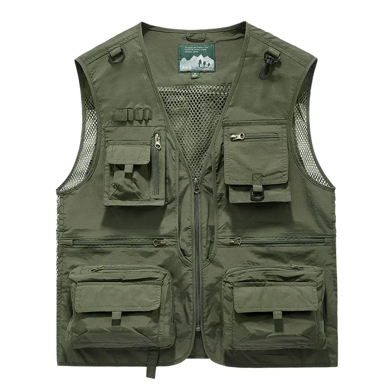 Men’s Multi-Pocket Fishing Vest 10
