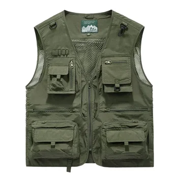 Men’s Multi-Pocket Fishing Vest 10