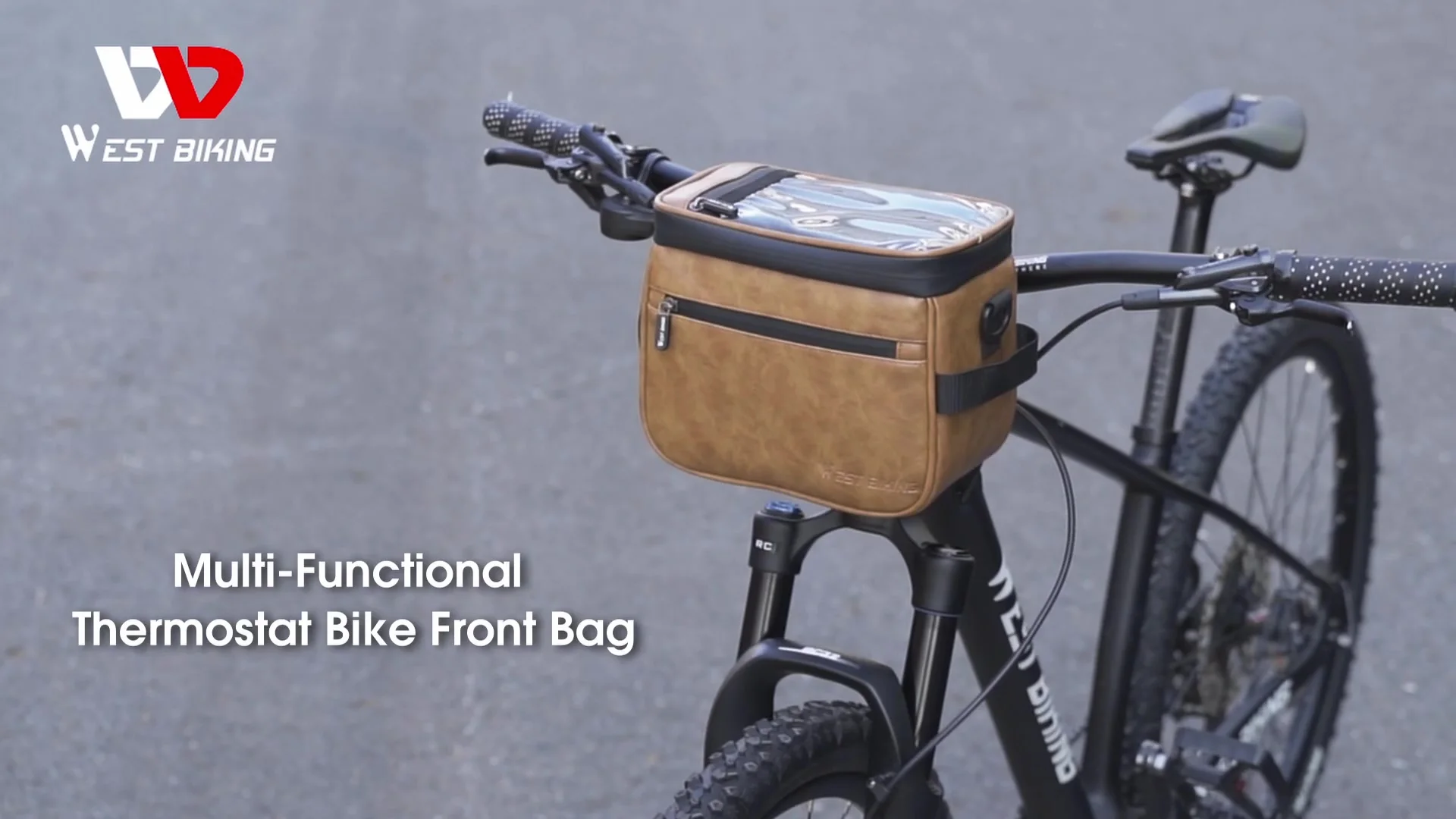 WEST BIKING сумки для велосипеда YP0707333 4 5 л коричневый/черный