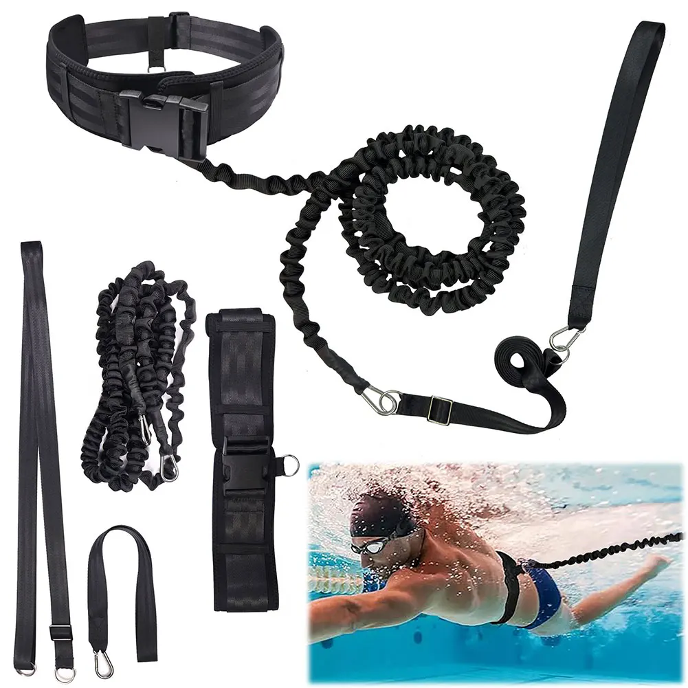 Nylon Swimming Resistance Belt for Training and Exercise