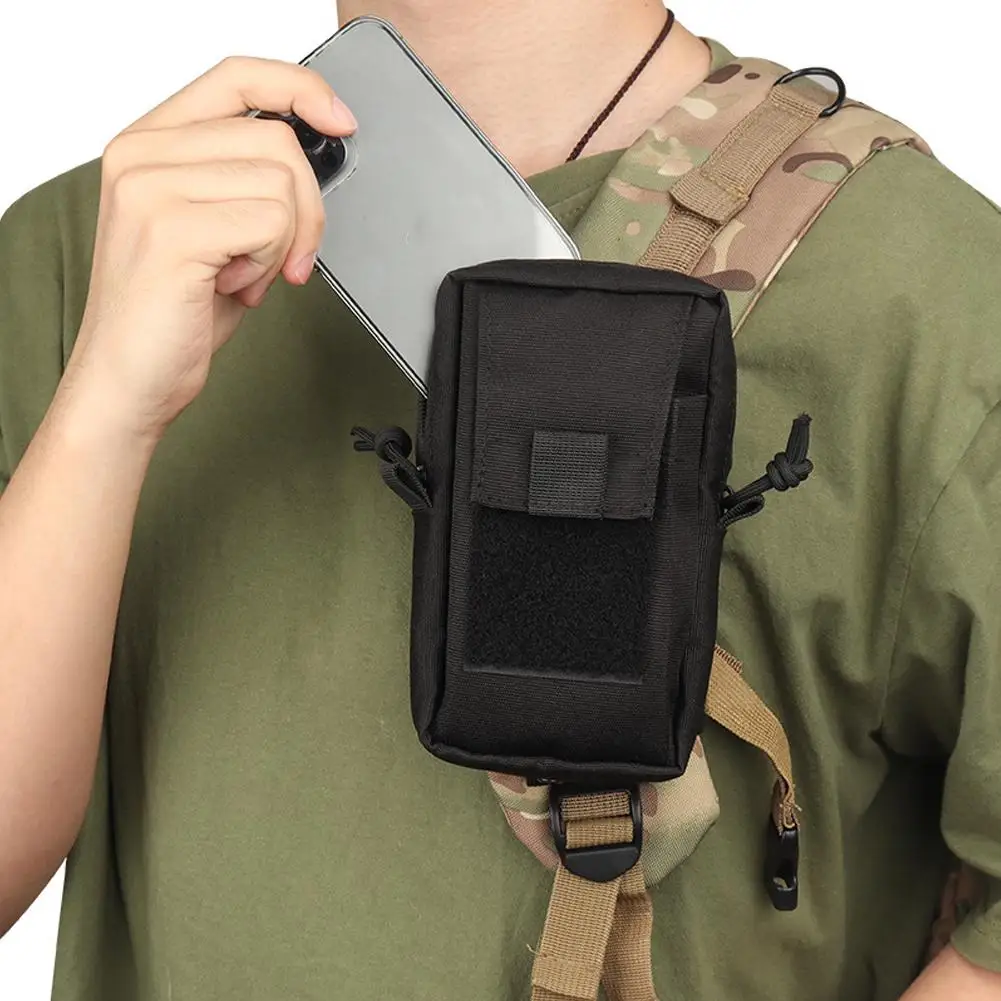 Description Picture 4 of itemTactical waist Bag Outdoor Emergency pouch Phone Pack Running Hunting Climbing Sports Bags Accessories Tool D3M2