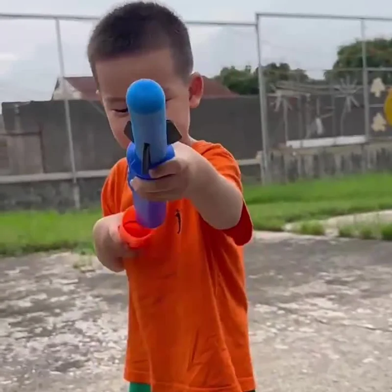 Hand Pressure Weather Pump Rocket Launcher Children's Outdoor Toys Parent-child Interaction Fun Toys Children's Birthday Gifts 3