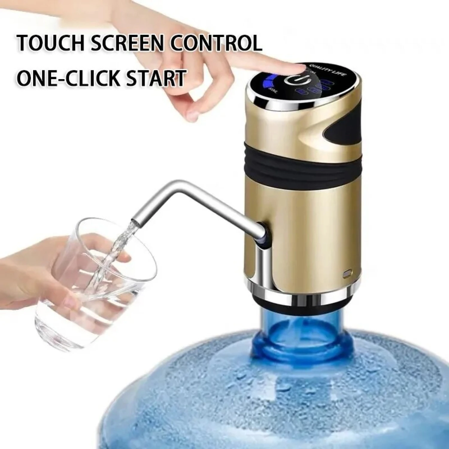 Convenient and Stylish Portable Automatic Water Dispenser with Child Lock-Technologically Advanced Compact Smart Household Wat