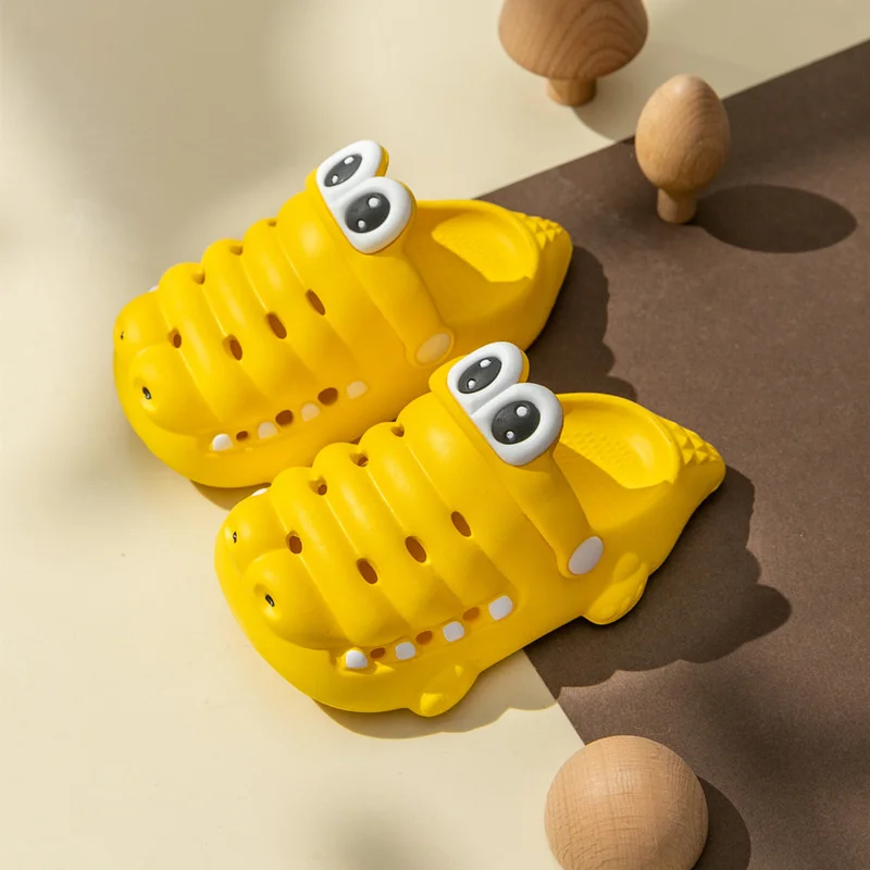 Pantofole Estive Donna In EVA A Forma Di Cartone Animato, Morbide, Antiscivolo E Leggere, Con Occhi Grandi E Denti, Per Casa, Doccia E Spiaggia