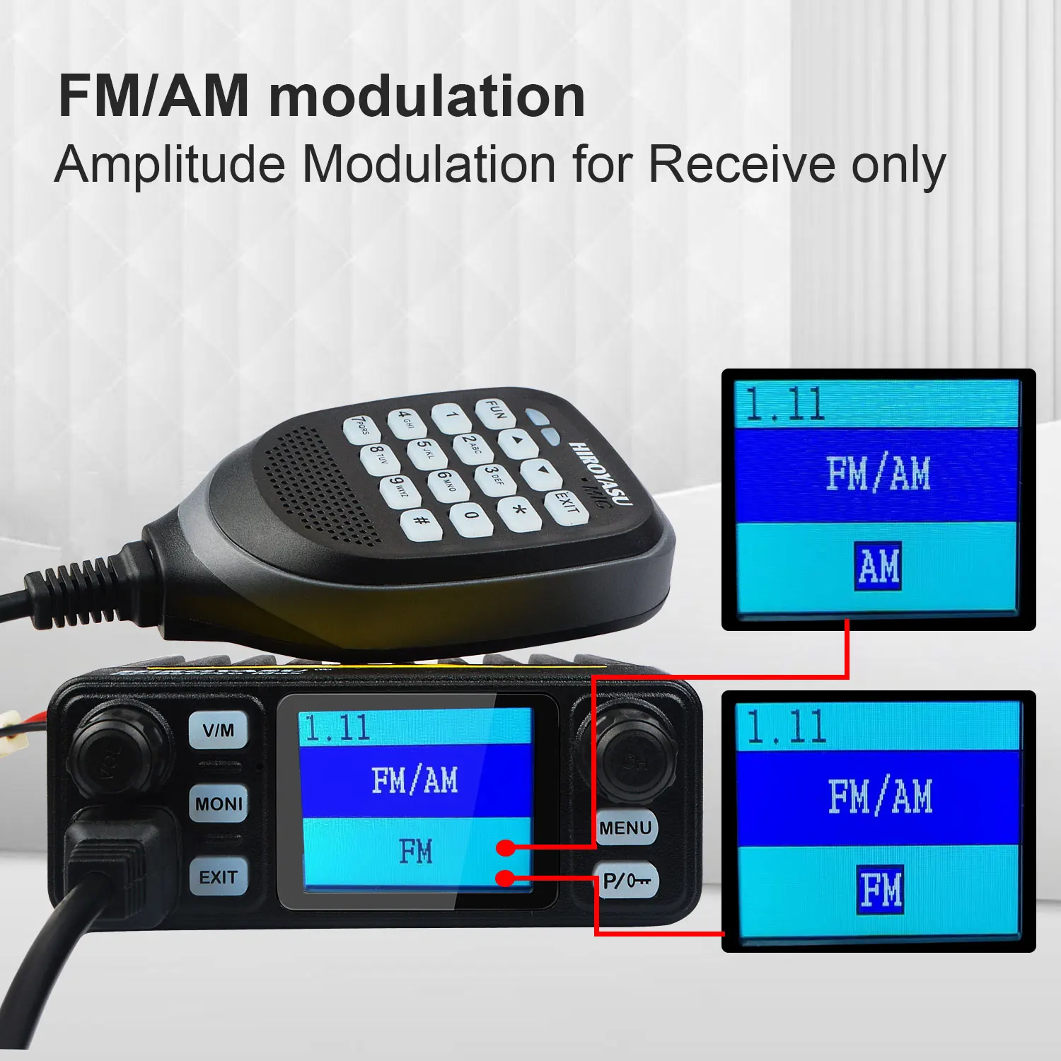 Dual Band VHF / UHF Mobile Radio 3