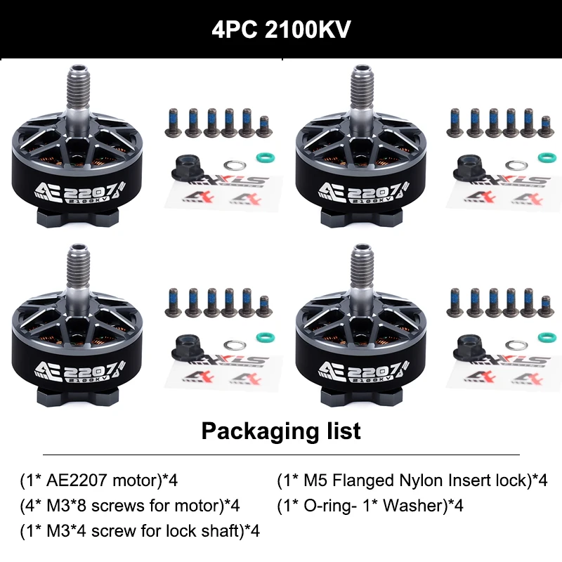 4PCS 2100KV
