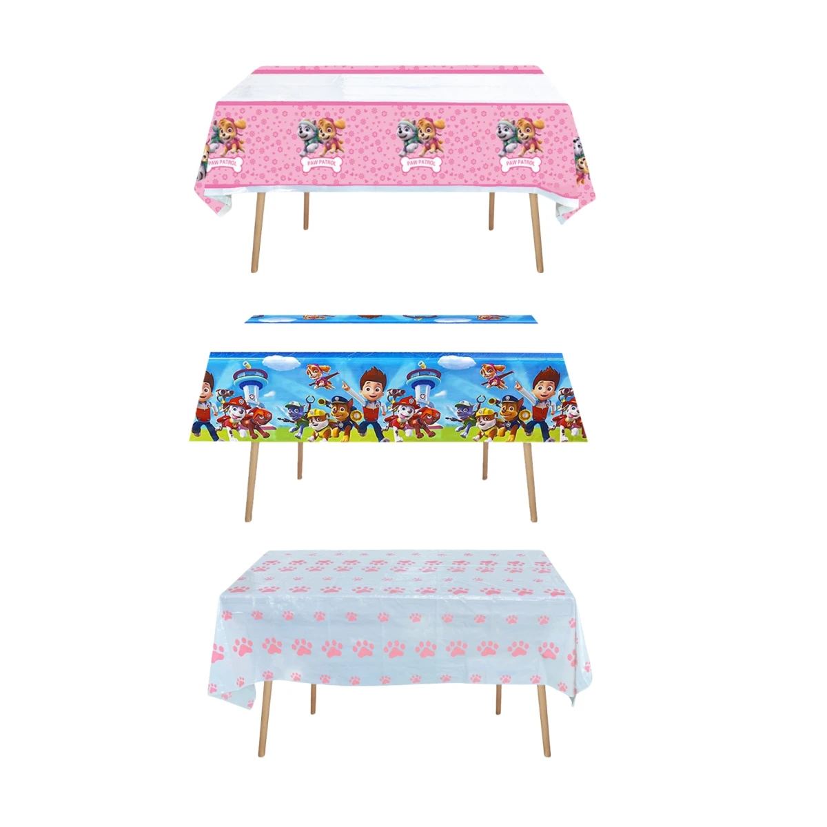 Paw-Patrol-Tablecloth-Birthday-Party-Decorations-Disposable-Tableware ...